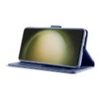 Samsung Galaxy S23 Ultra Leather Wallet Case – Navy Blue - Image 3