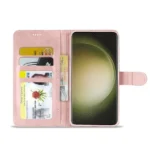 Samsung Galaxy S23 Ultra Leather Wallet Case – Rose Gold - Image 2