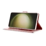 Samsung Galaxy S23 Ultra Leather Wallet Case – Rose Gold - Image 3