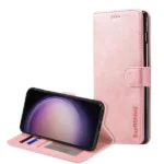 Samsung Galaxy S23 Plus Leather Wallet Case – Rose Gold