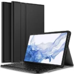 Samsung Galaxy Tab S8 11″ Detachable Bluetooth Keyboard Leather Folio Case