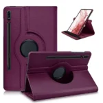 Samsung Galaxy Tab S8+ 12.4 SM-X800/X806 Purple 360° Rotating Case