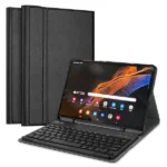 Samsung Galaxy Tab S8 Ultra 14.6 Detachable Bluetooth Keyboard Leather Folio Case - Image 6