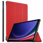 Samsung Galaxy Tab S9 FE 11" Folio Magnetic Stand Case – Red