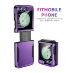 Samsung Galaxy Z Flip 7 5G Pink Shockproof Armor TPU Bumper Case - Image 7