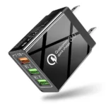 25W QC3.0 Wall Charger – 3 USB Port Fast Charging Adapter