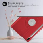 Samsung Galaxy Tab S8+ 12.4 SM-X800/X806 Purple 360° Rotating Case - Image 5