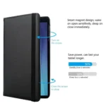 Galaxy Tab A7 Lite Case – 8.7 T220 T225 Purple Rotating Stand - Image 9