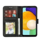 Samsung Galaxy A52  Wallet Leather Flip Case Black Magnetic - Image 6
