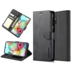 Samsung Galaxy A70 Black Wallet Leather Flip Stand Magnetic Case Cover