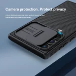 Nillkin Samsung Galaxy S22 Plus CamShield Case – Black - Image 3