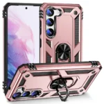 Samsung Galaxy S23 Magnetic Ring Rugged Case – Rose Gold