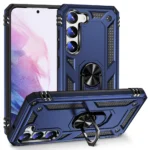 Samsung Galaxy S23 Magnetic Ring Rugged Case – Blue