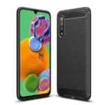 Samsung Galaxy A90 Black Shockproof Heavy Duty Rugged Case Cover