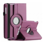 Galaxy Tab A7 Lite Case – 8.7 T220 T225 Purple Rotating Stand