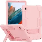Galaxy Tab A8 Case – Rose Gold 3-in-1 Kickstand