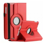 Galaxy Tab A7 Lite Case – 8.7 T220 T225 Red Rotating Stand