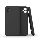 iPhone XR Max Silicone Case – Black