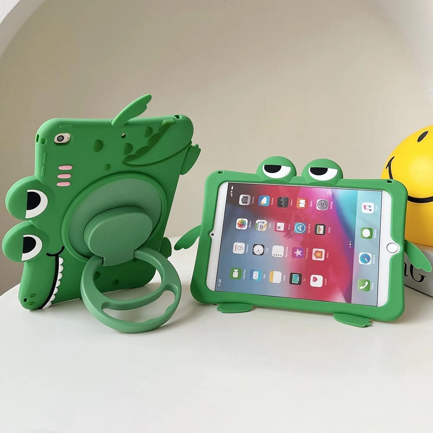 1 iPad Air 3 Shockproof Kickstand Case – Light Green - Image 1