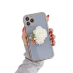 iPhone 11 Pro Max Purple Flower TPU Case - Image 4