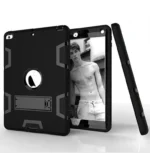 Apple iPad Air 13 2024 Heavy Duty Kickstand Case (Black) - Image 2