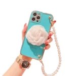 iPhone XR Blue Flower TPU Protective Case