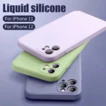 iPhone 12 Pro Max Silicone Case – Red - Image 4