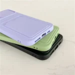 iPhone 12 Pro Max Green Wallet Case - Image 4