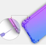 iPhone 12 Pro Max Rainbow Clear Case – Purple Blue - Image 6