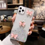 iPhone 12 Pro Max Green Butterfly Case - Image 7
