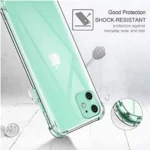 iPhone 11 Crystal Clear Heavy Duty TPU Bumper Case - Image 3