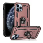 iPhone 11 Pro Max Rose Gold Magnetic Car Mount Ring Case - Image 2