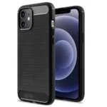 iPhone 12 Rugged Carbon Fiber Case – Black