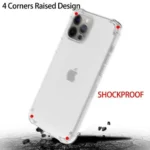 Apple iPhone 13 Pro Max Clear Case Shockproof Transparent Air Cushion Heavy Duty Cover - Image 4