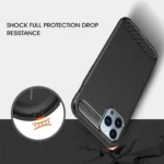 iPhone 13 Pro Max Heavy Duty Shockproof Case – Black - Image 3