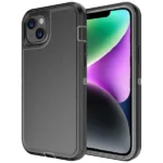 iPhone 14 Rugged Armor Defender Shockproof Case – Black