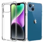 iPhone 14 Crystal Clear Heavy Duty Transparent TPU Bumper Case