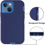 iPhone 14 Plus Blue Rugged Armor Defender Heavy Duty Shockproof Case - Image 5