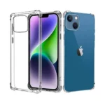 iPhone 14 Plus Crystal Clear Heavy Duty Transparent TPU Bumper Case