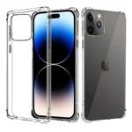 iPhone 14 Pro Crystal Clear Heavy Duty Transparent TPU Bumper Case