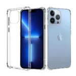iPhone 14 Pro Max Crystal Clear Heavy Duty Transparent TPU Bumper Case