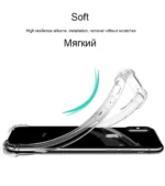 iPhone X Clear TPU Bumper Case - Image 2