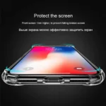 iPhone X Clear TPU Bumper Case - Image 3