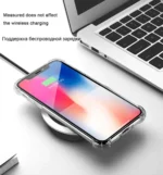 iPhone X Clear TPU Bumper Case - Image 4
