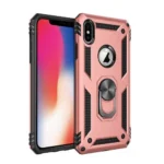 iPhone X Rose Gold Magnetic Ring Case
