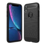 iPhone XR Black Carbon Fiber Case