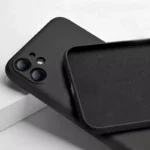 iPhone 11 Pro Max Black Silicone Protective Case - Image 5