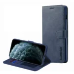 iPhone 11 Blue Wallet Case with Card Holder