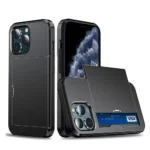 iPhone 11 Pro Black 360 Wallet Case with Card Slot - Image 2