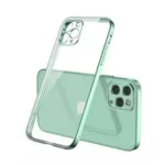 iPhone 11 Pro Green Electroplated Clear Case - Image 3